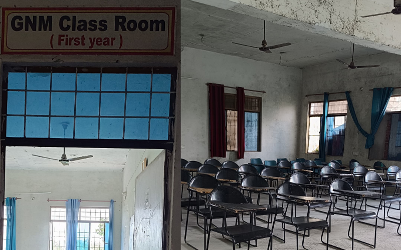 GNM 1st Year Class Room