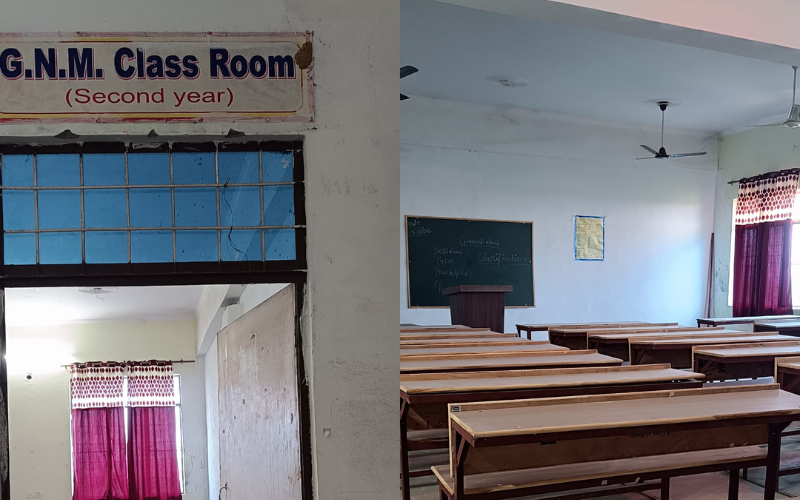 GNM 2nd year Class Room