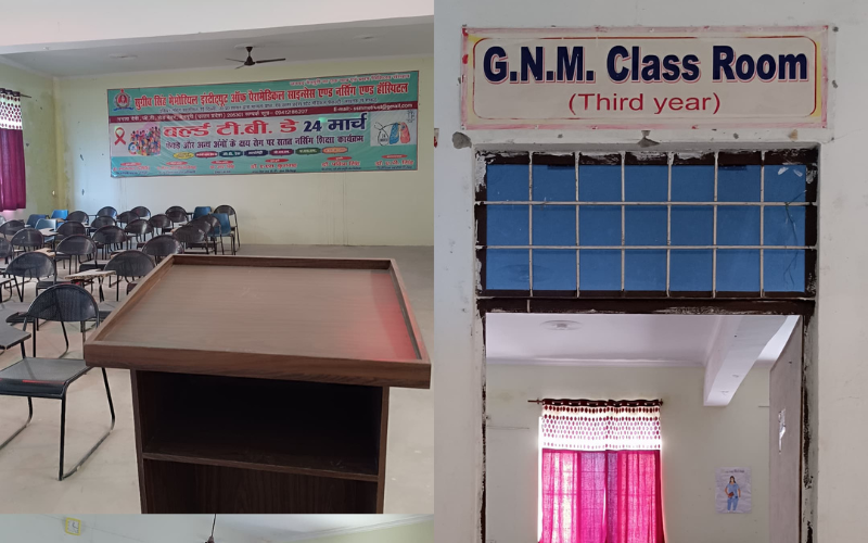 GNM 3rd year Class Room