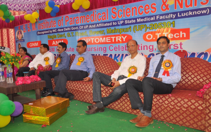 Lamp Lighting Ceremony 2018 Chief Guest Vice Chancellor UPUMS Saifai